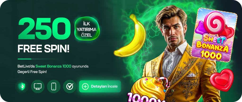 betlivo 250 free spin