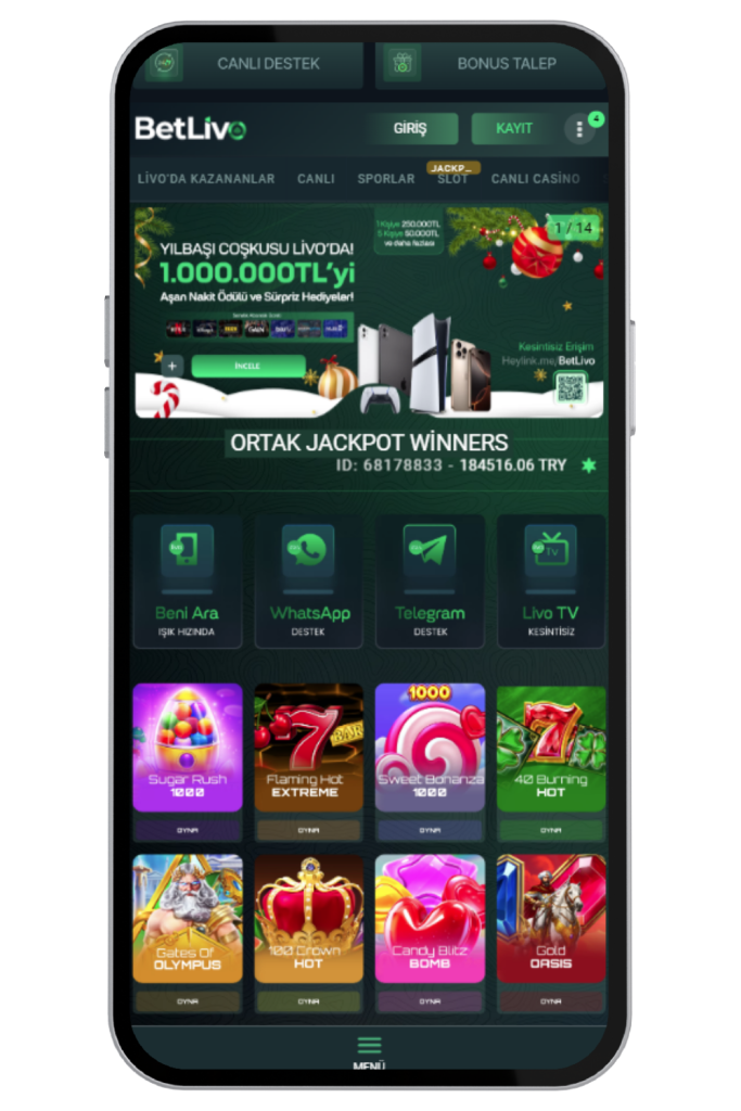 betlivo giriş ekranı 1