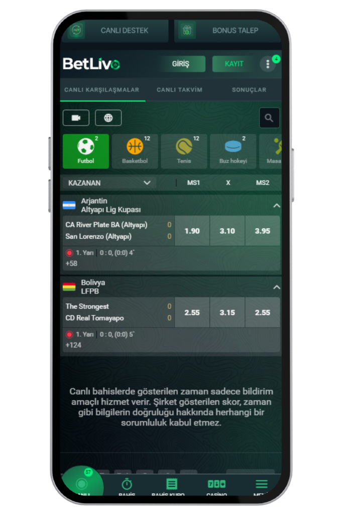 betlivo giriş ekranı 3