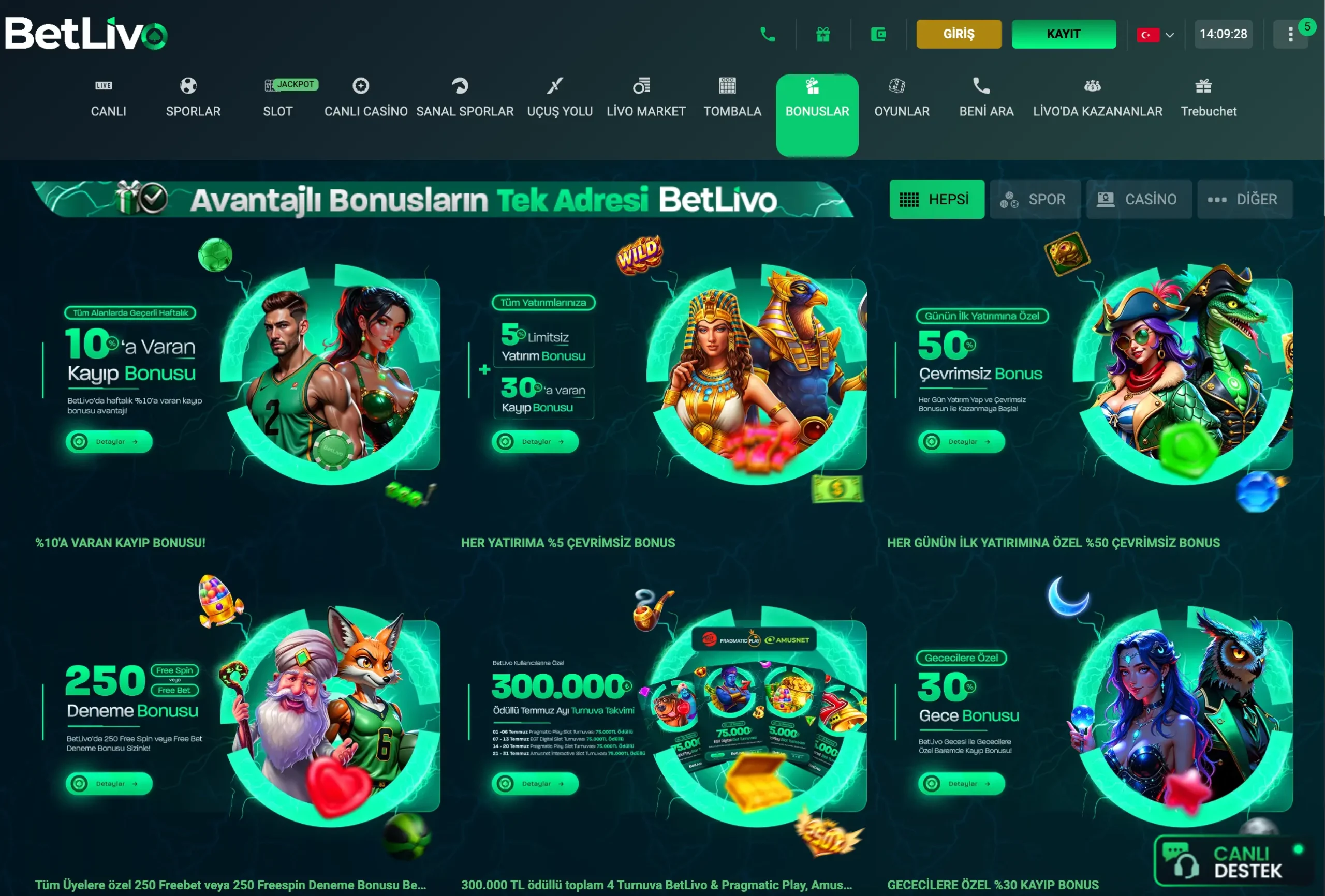 Bonus ve Promosyonlar İçin Betvilo Destek Yardımı
